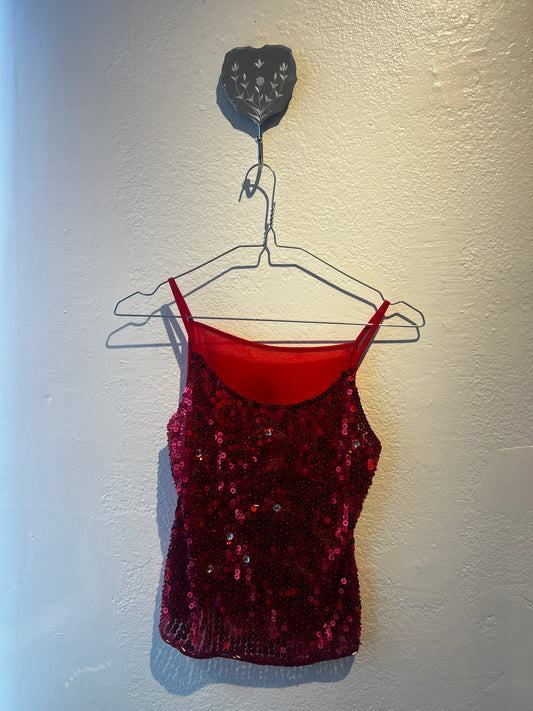 Parisian Sequin Tank Top