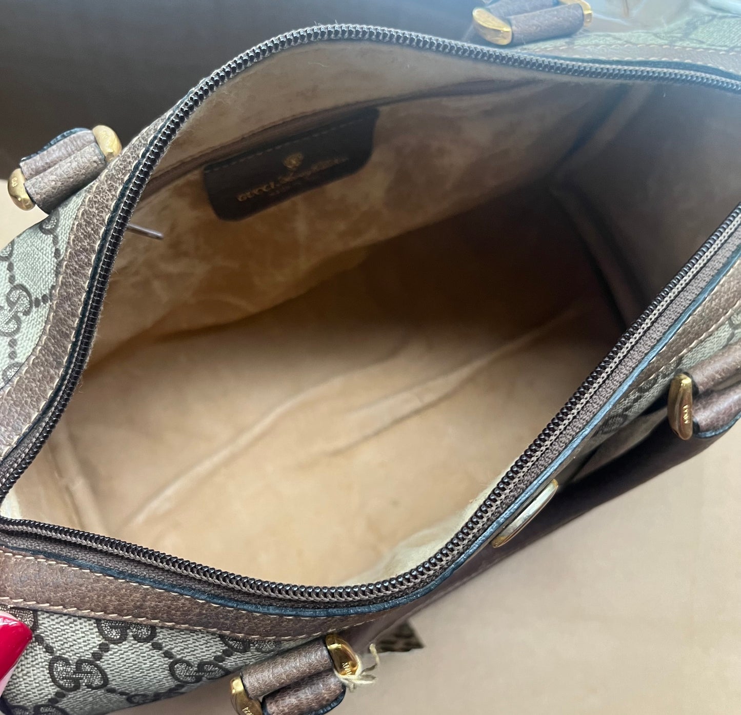 1990s Gucci Boston Handbag