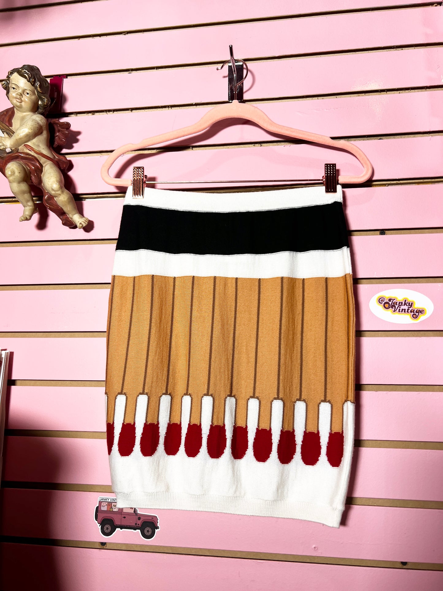 Moschino Knit Match Skirt