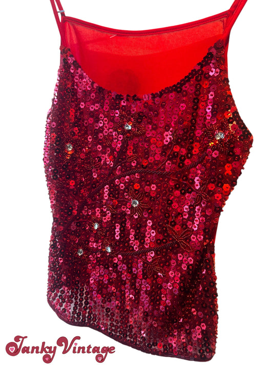 Parisian Sequin Tank Top