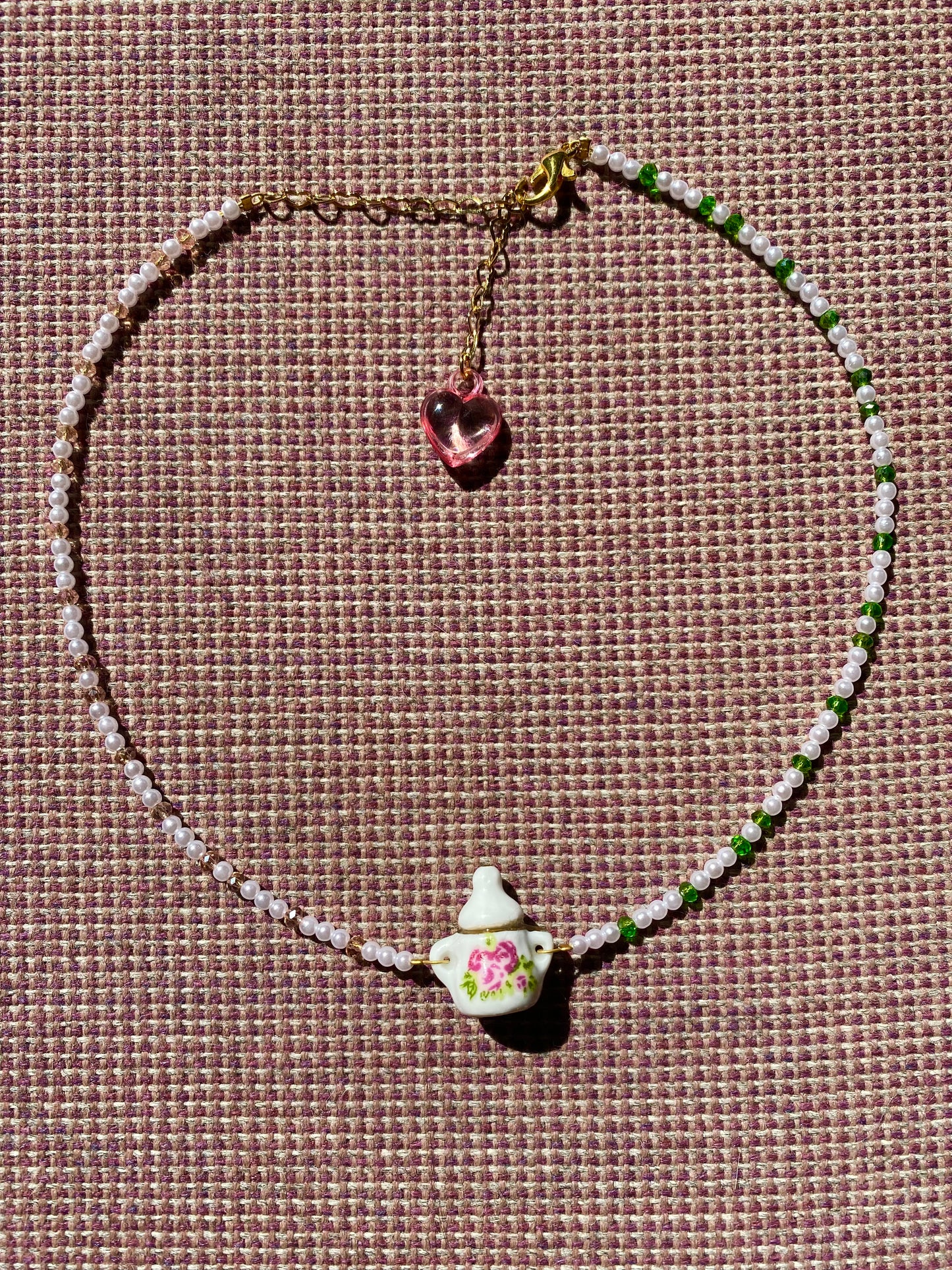 Dragon Pearl Tea Necklace