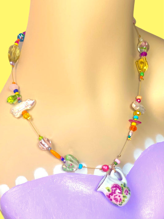 Rooibos Tea Necklace