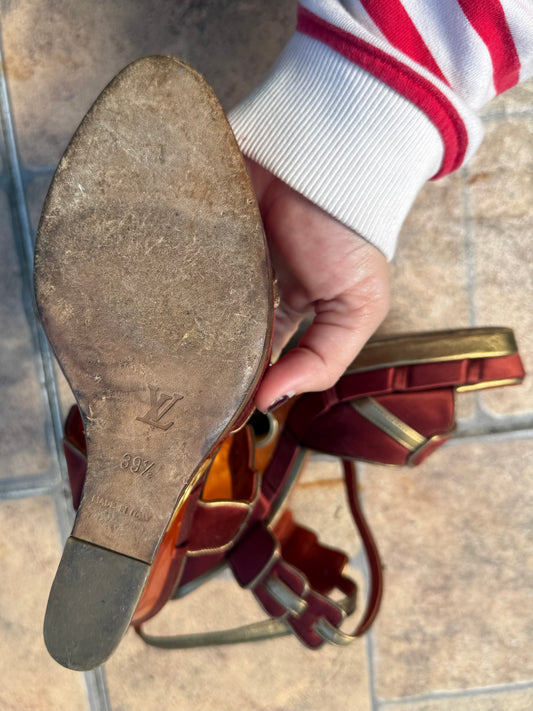 2004 Louis Vuitton Pompeii Wedge
