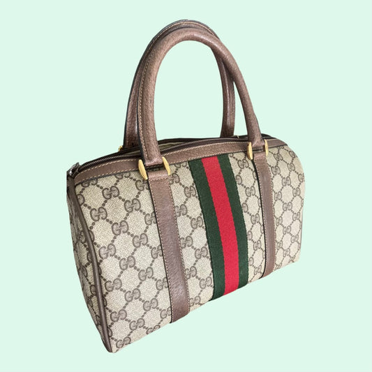 1990s Gucci Boston Handbag