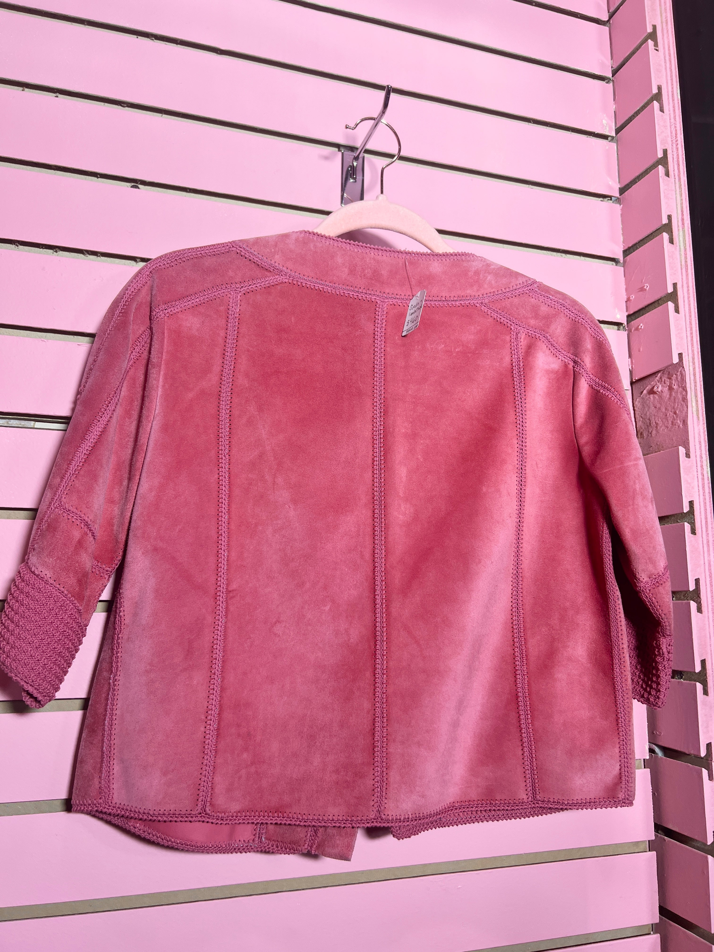 Vintage hotsell pink jacket