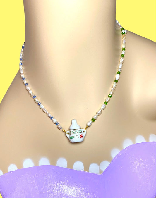 Dragon Pearl Tea Necklace