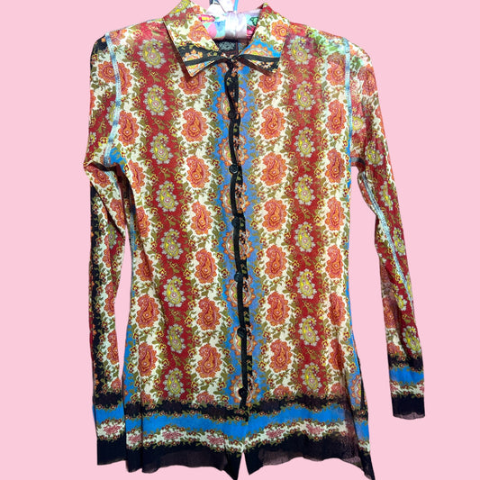 Jean Paul Gaultier Mesh Top
