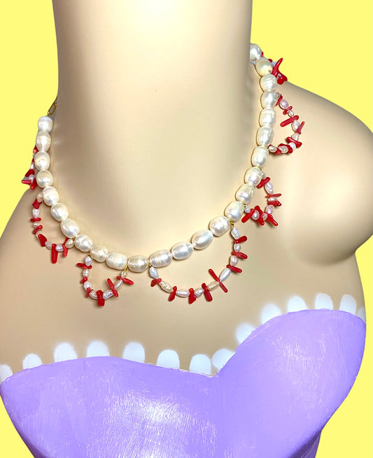 Pearl Collar Choker