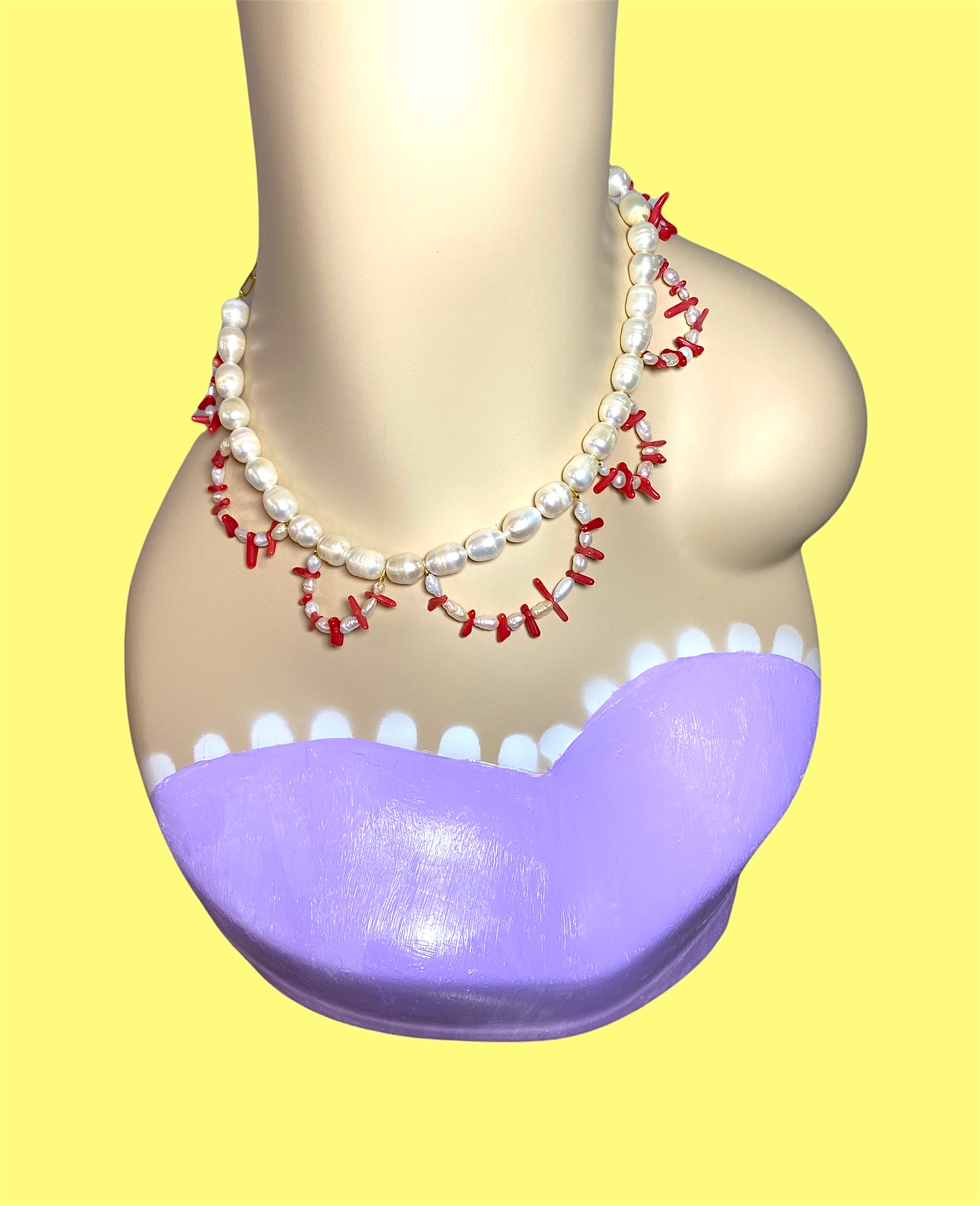 Pearl Collar Choker