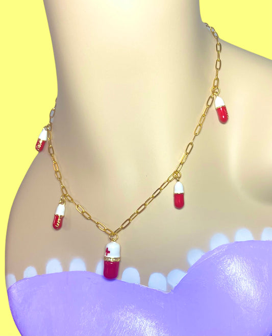 Rx Charm Necklace