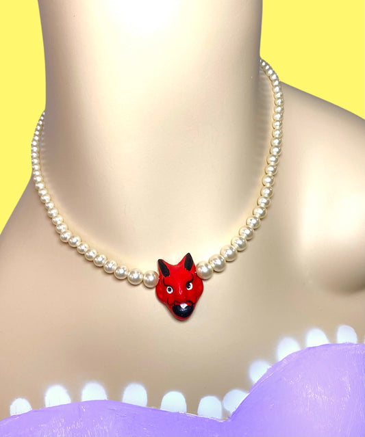 El Diablito Pearl Necklace